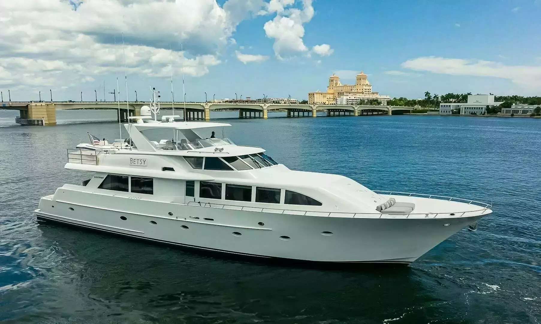 Hard Times by Westport - Top rates for a Charter of a private Motor Yacht in Bahamas