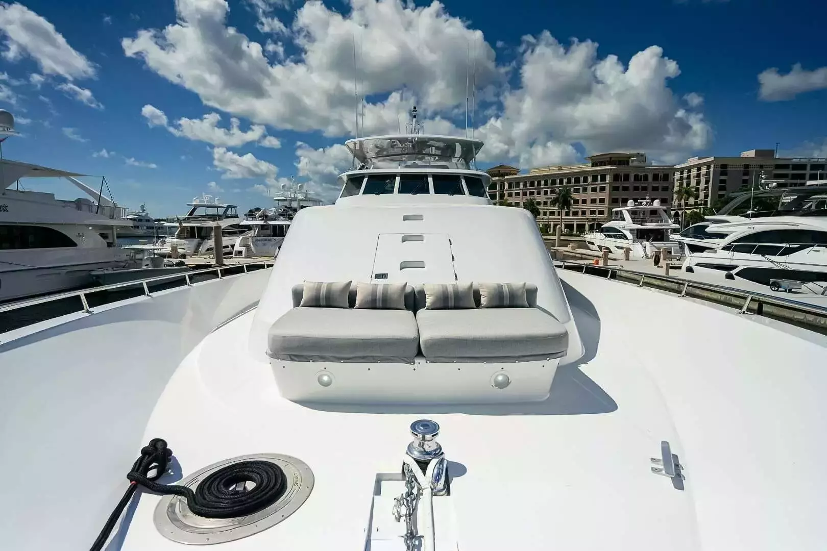 Hard Times by Westport - Special Offer for a private Motor Yacht Charter in Nassau with a crew