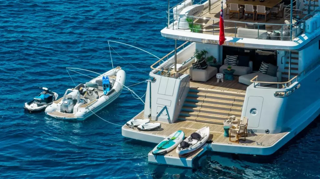 Sassa La Mare by Cantiere Delle Marche - Special Offer for a private Superyacht Charter in Monte Carlo with a crew