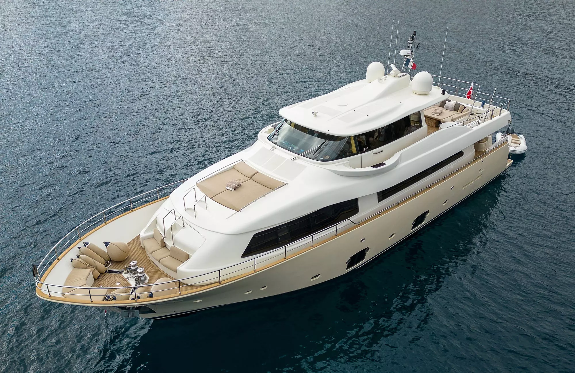 La Pausa by Ferretti - Special Offer for a private Motor Yacht Charter in Corsica with a crew