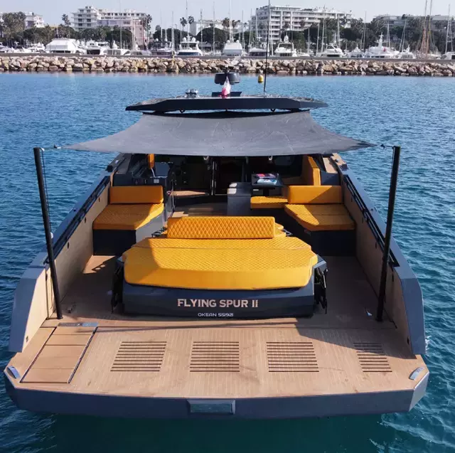 Flying Spur by Okean - Special Offer for a private Power Boat Rental in Antibes with a crew