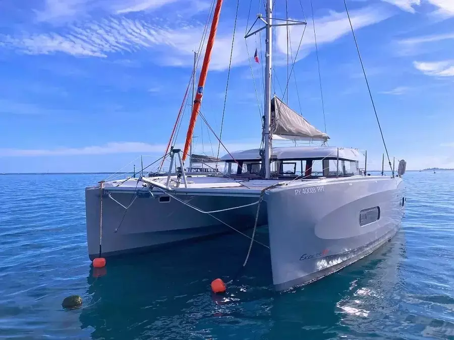 Here Matai by Excess - Top rates for a Charter of a private Sailing Catamaran in French Polynesia