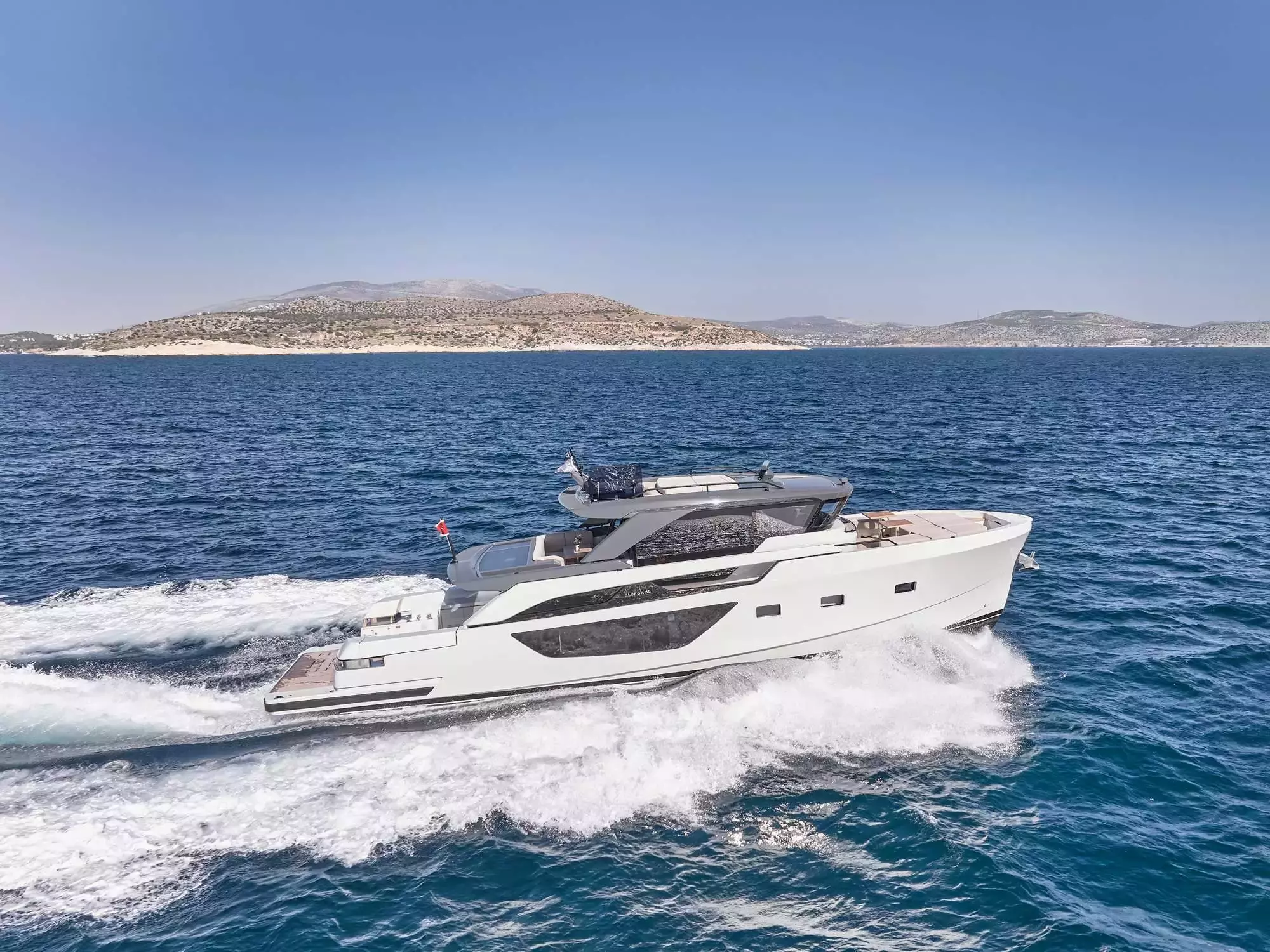 Duchess by Bluegame - Special Offer for a private Motor Yacht Charter in Corfu with a crew