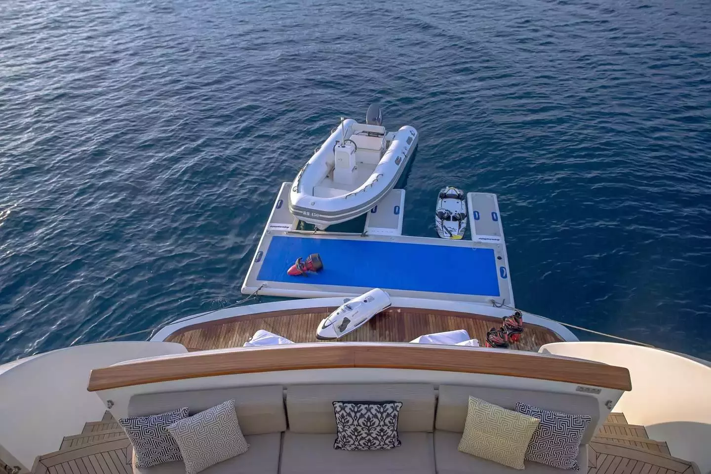Aquila by Cantieri FA - Special Offer for a private Motor Yacht Charter in Mykonos with a crew
