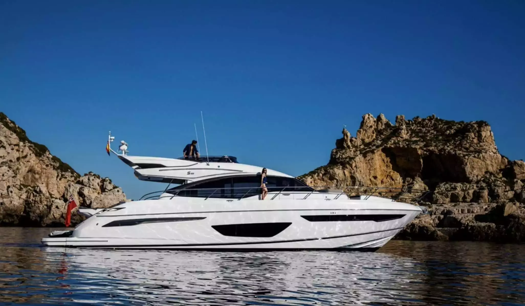 Far & Away by Princess - Special Offer for a private Motor Yacht Charter in Paros with a crew