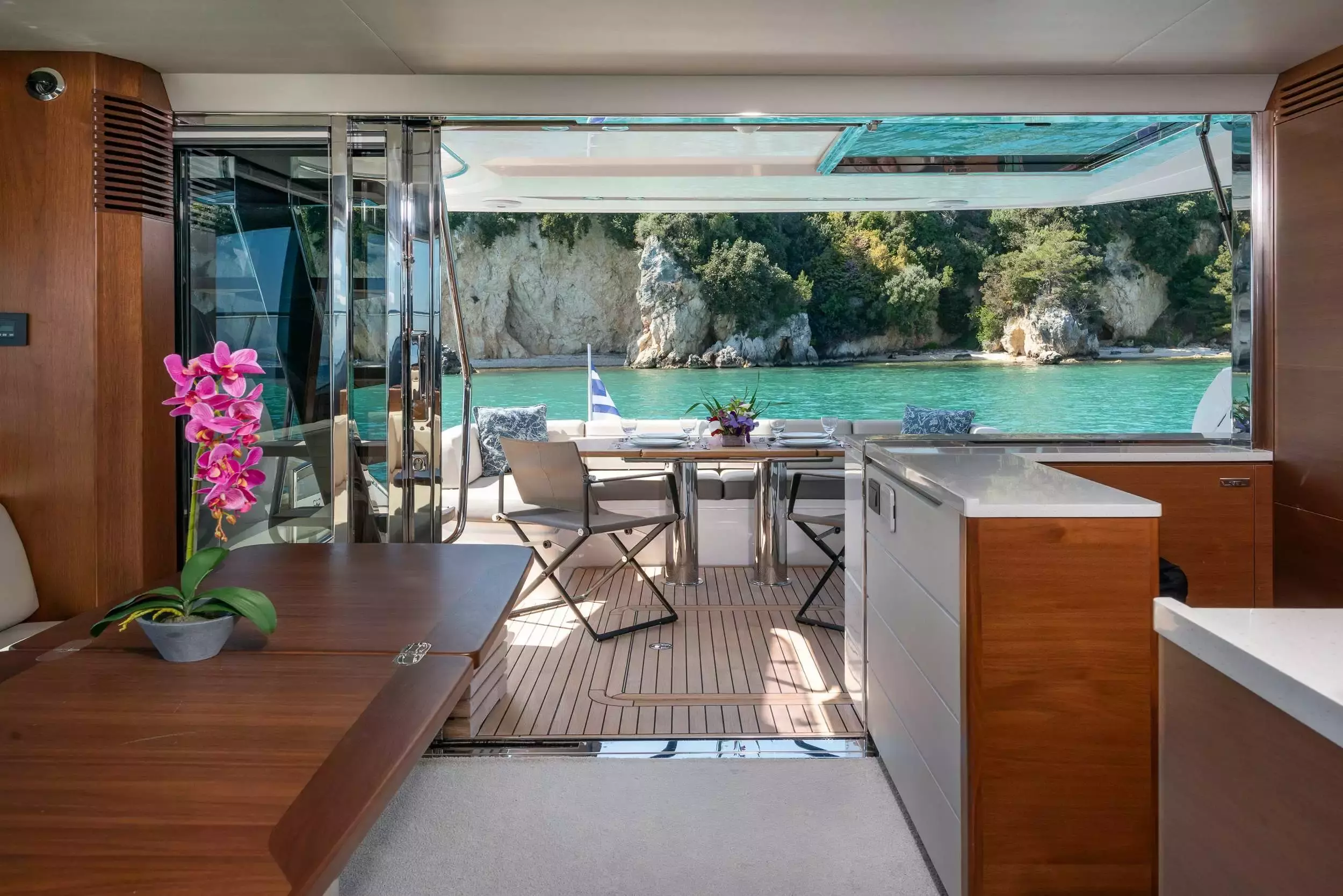 Far & Away by Princess - Special Offer for a private Motor Yacht Charter in Corfu with a crew
