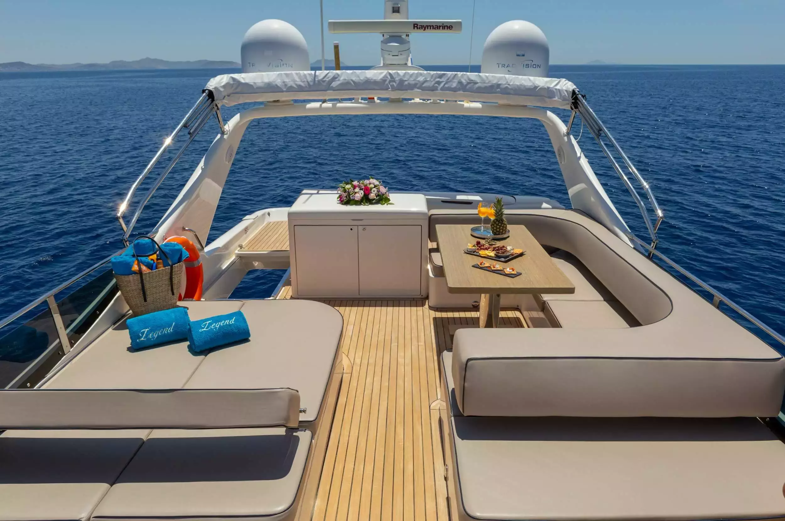 Legend by Uniesse - Special Offer for a private Motor Yacht Charter in Paros with a crew
