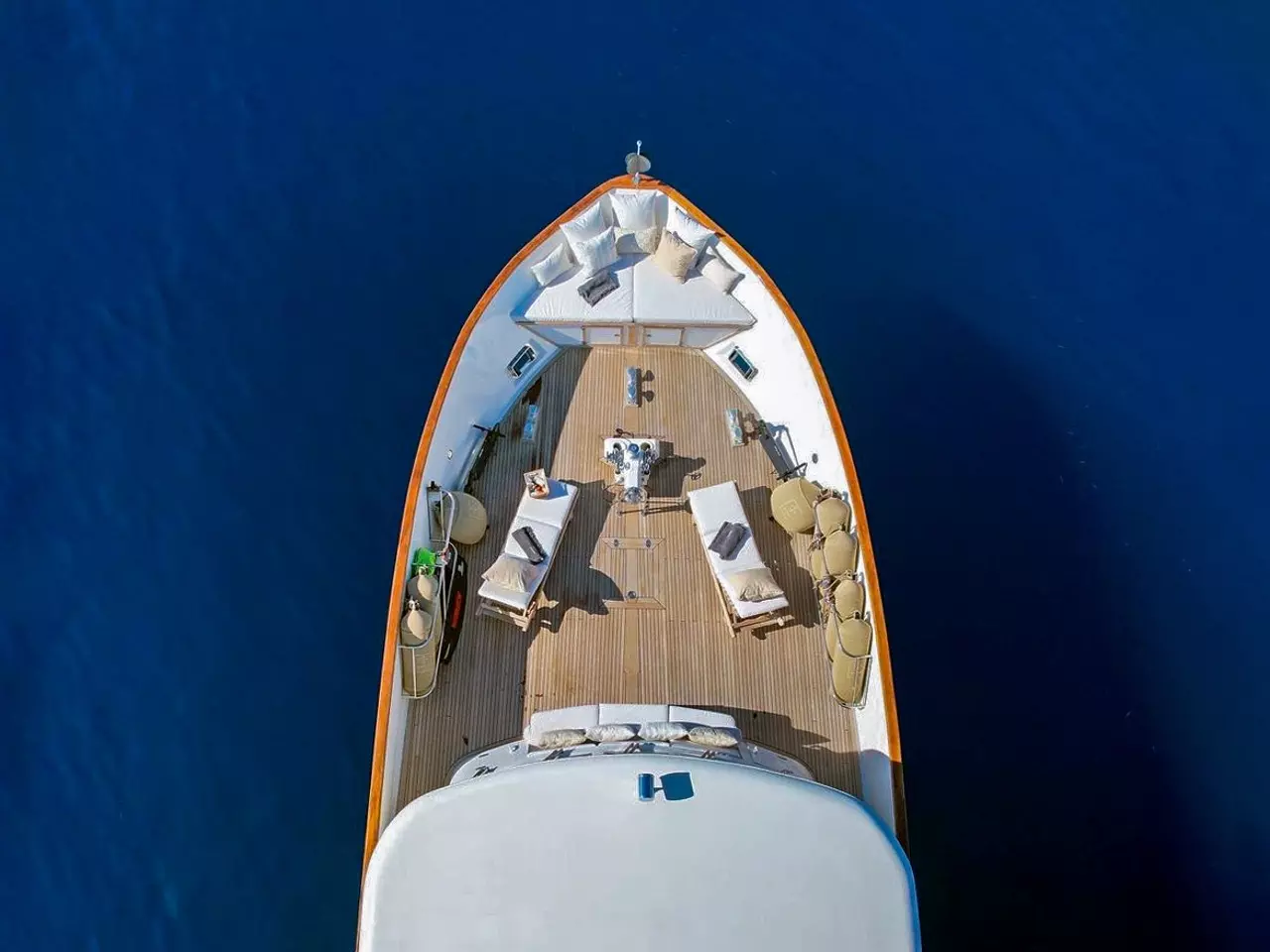 Stalca by Visch - Special Offer for a private Motor Yacht Charter in Santorini with a crew