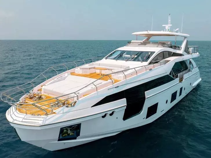 Vesta by Azimut - Special Offer for a private Motor Yacht Charter in Rome with a crew