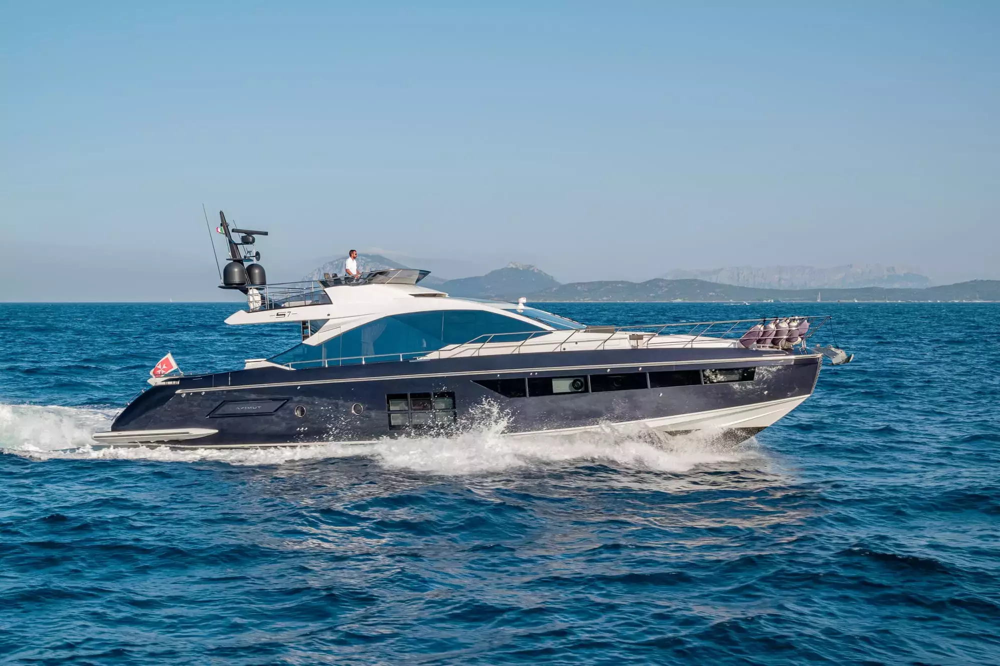 Manara I by Azimut - Special Offer for a private Motor Yacht Charter in Portofino with a crew