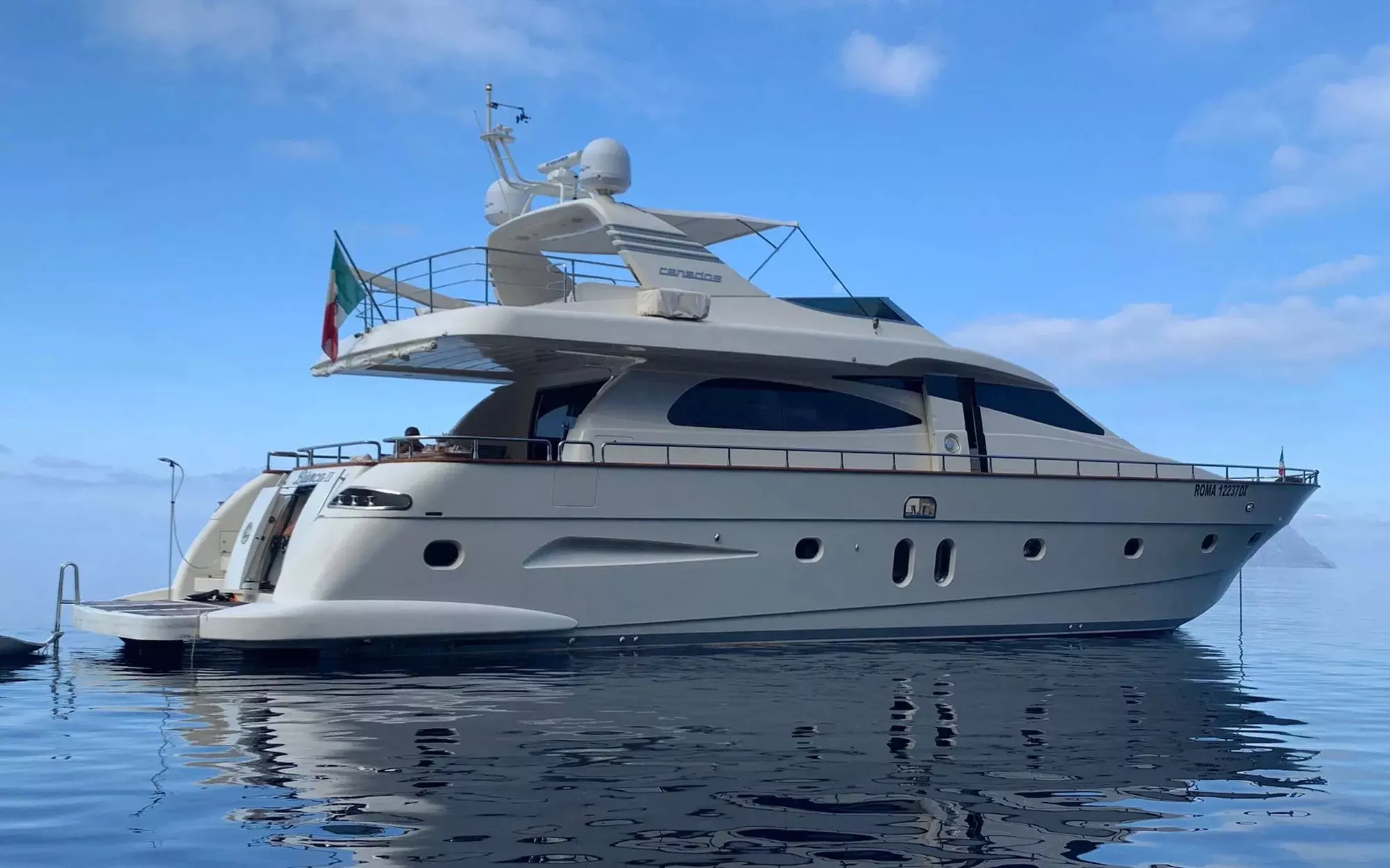 Bianca II by Canados - Top rates for a Charter of a private Motor Yacht in Italy