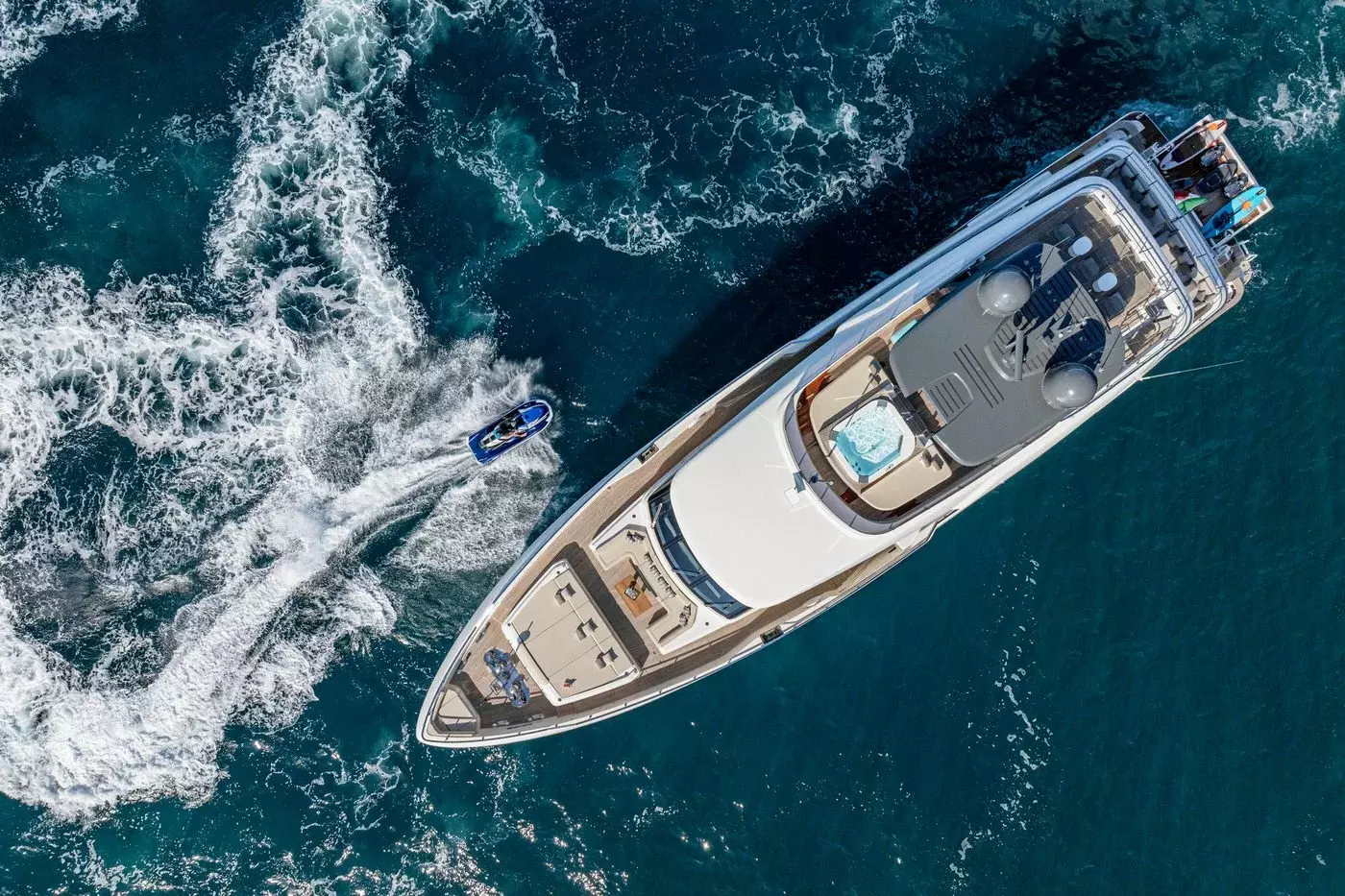 South by Ferretti - Special Offer for a private Superyacht Rental in St Tropez with a crew