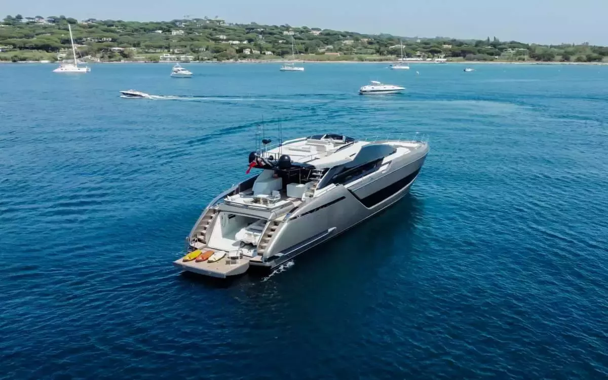 KAR by Riva - Special Offer for a private Motor Yacht Charter in Cap DAil with a crew