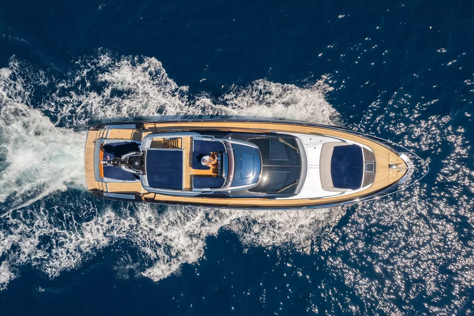 Blue Shark by Riva - Special Offer for a private Motor Yacht Charter in Naples with a crew