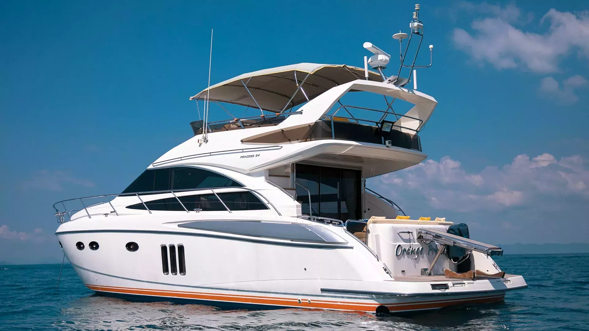 Orange by Princess - Top rates for a Charter of a private Motor Yacht in Thailand