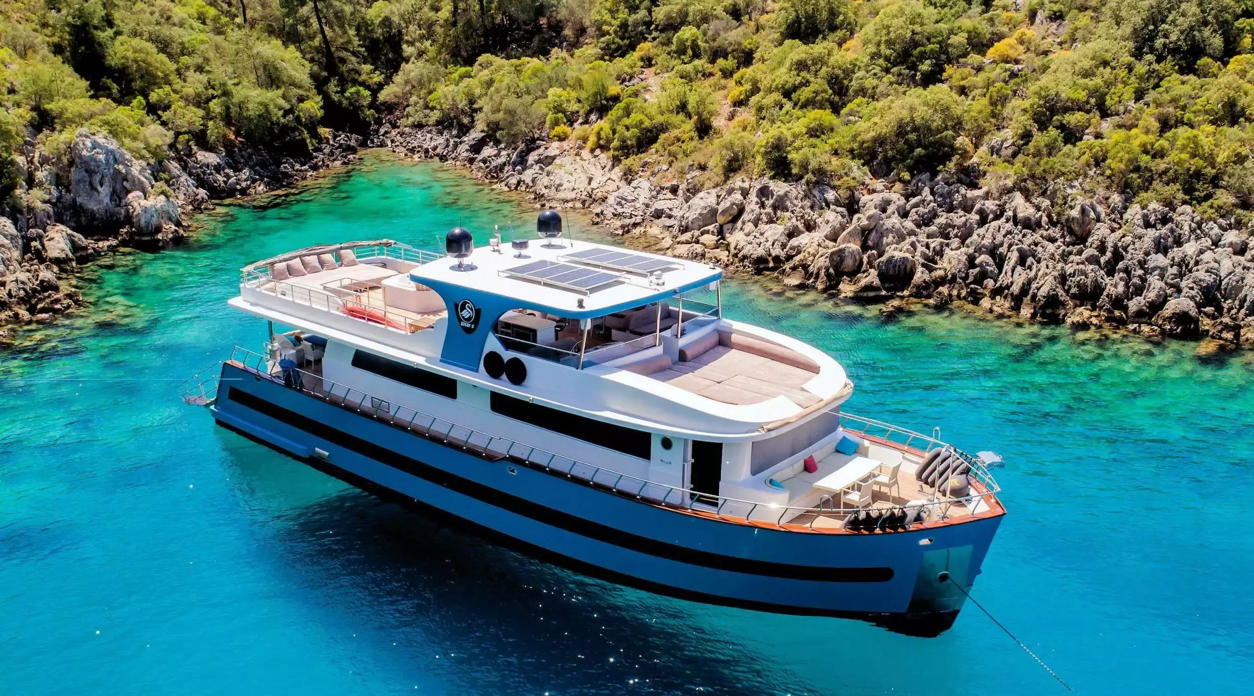 Simay S by Custom Made - Special Offer for a private Motor Yacht Charter in Marmaris with a crew