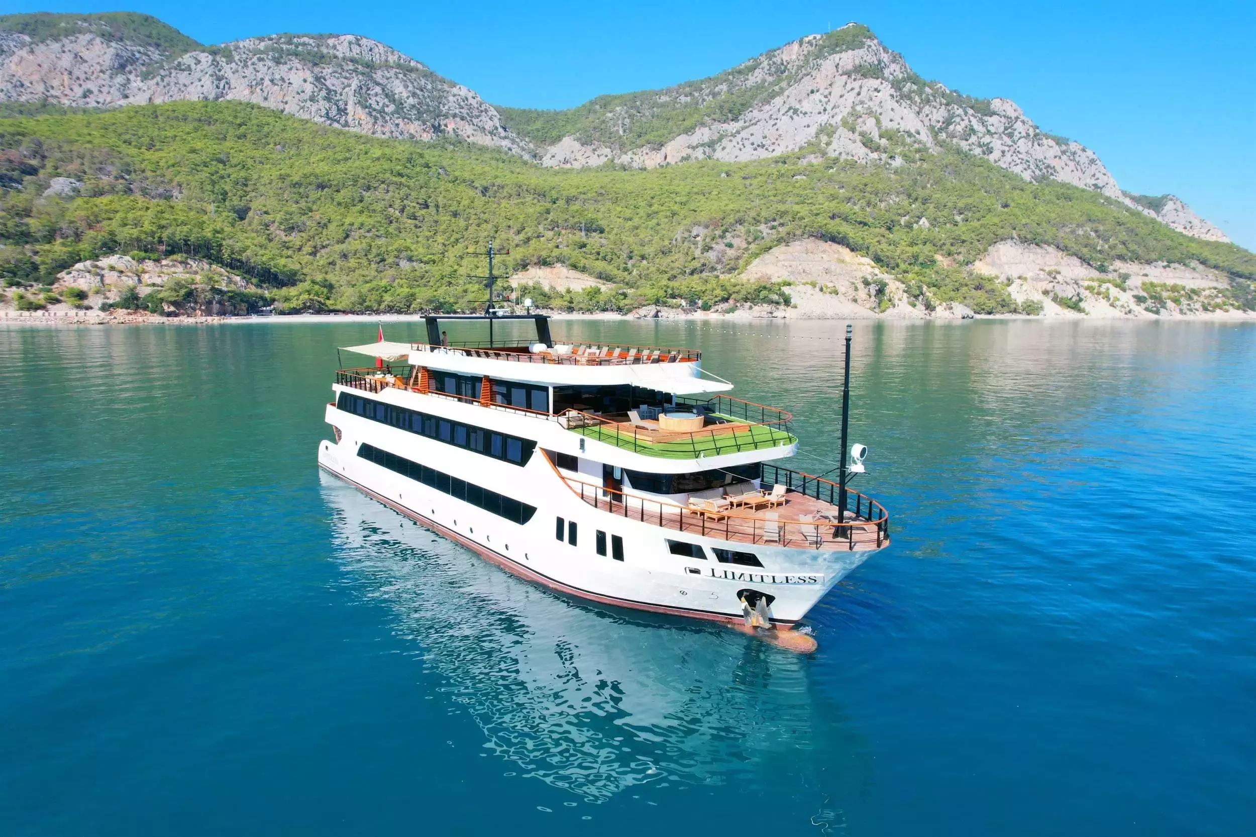 Limitless II by Custom Made - Special Offer for a private Motor Yacht Charter in Gocek with a crew