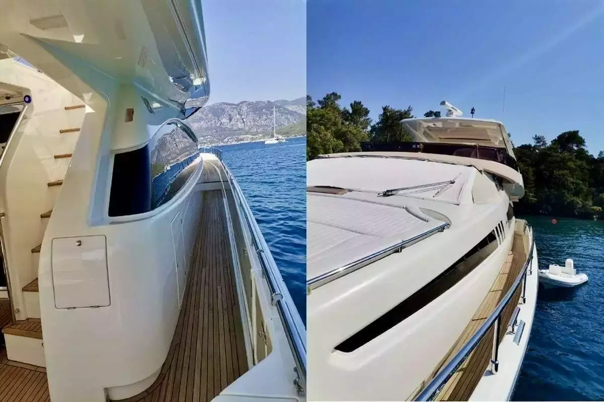 Reine de Coeurs by Ferretti - Special Offer for a private Motor Yacht Charter in Fethiye with a crew