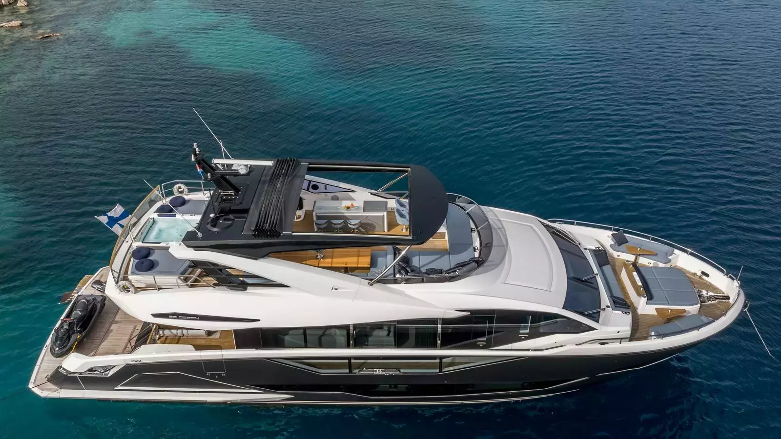 Exit by Sunseeker - Special Offer for a private Motor Yacht Charter in Boka Bay with a crew