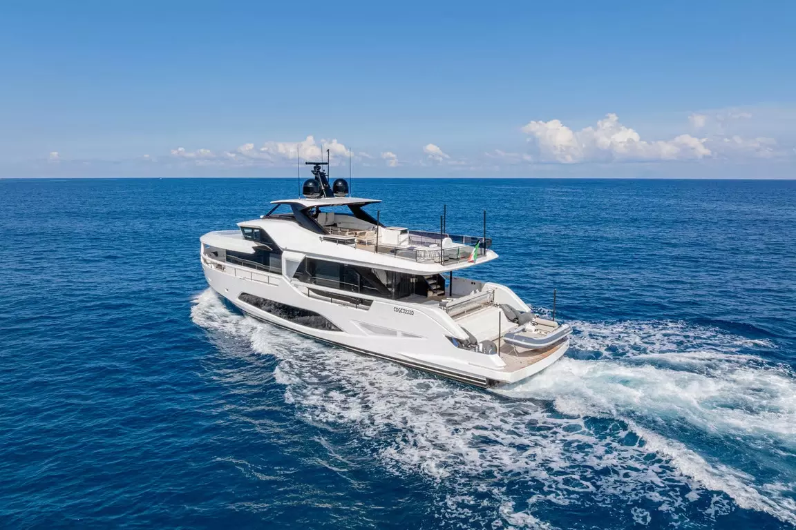 Trilogy by Ferretti - Private Motor Yacht Charter in Italy – Special Offer at Boatcrowd