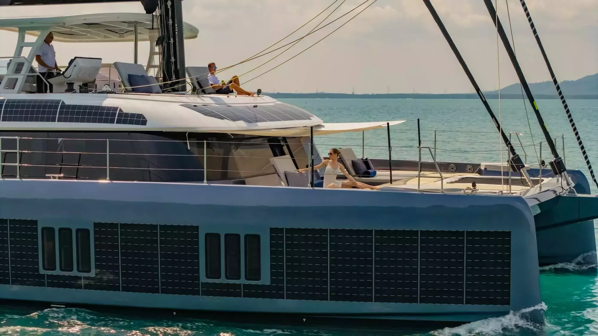 E Motion by Sunreef Yachts - Special Offer for a private Luxury Catamaran Rental in Koh Samui with a crew
