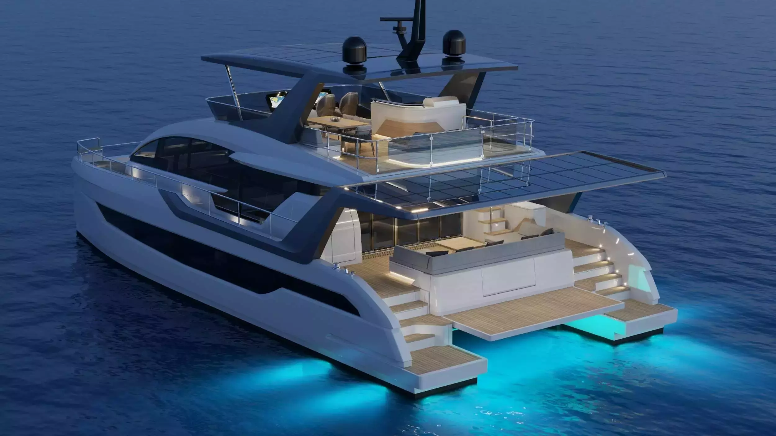 Xquisite Hybrid by Xquisite Yachts - Special Offer for a private Power Catamaran Charter in Abacos with a crew