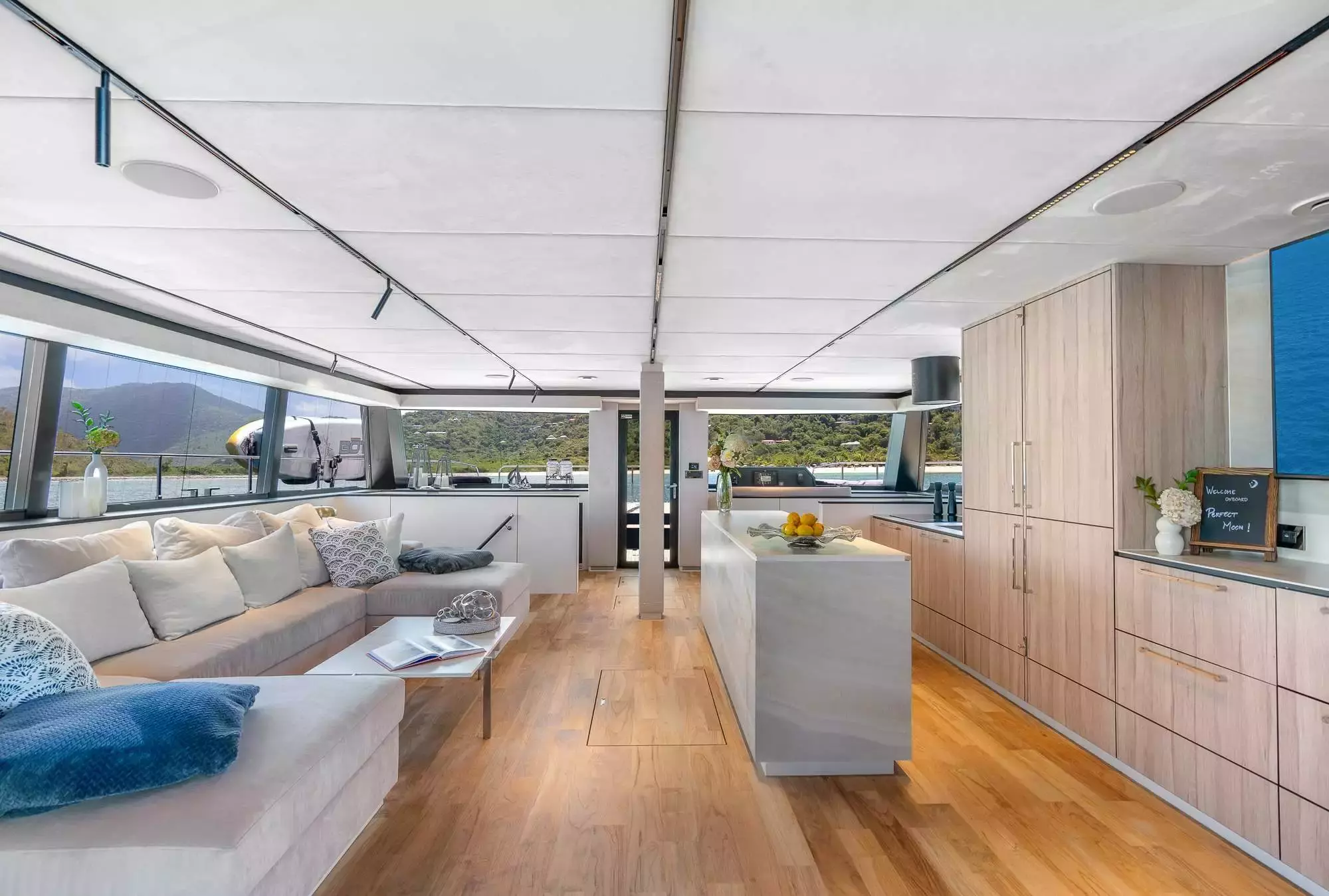 Perfect Moon by Moon Yacht - Special Offer for a private Luxury Catamaran Charter in St Croix with a crew