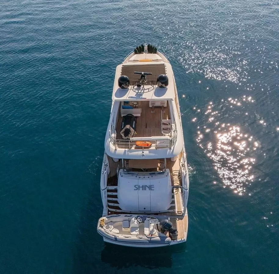 Shine R by Sunseeker - Special Offer for a private Motor Yacht Charter in Corfu with a crew