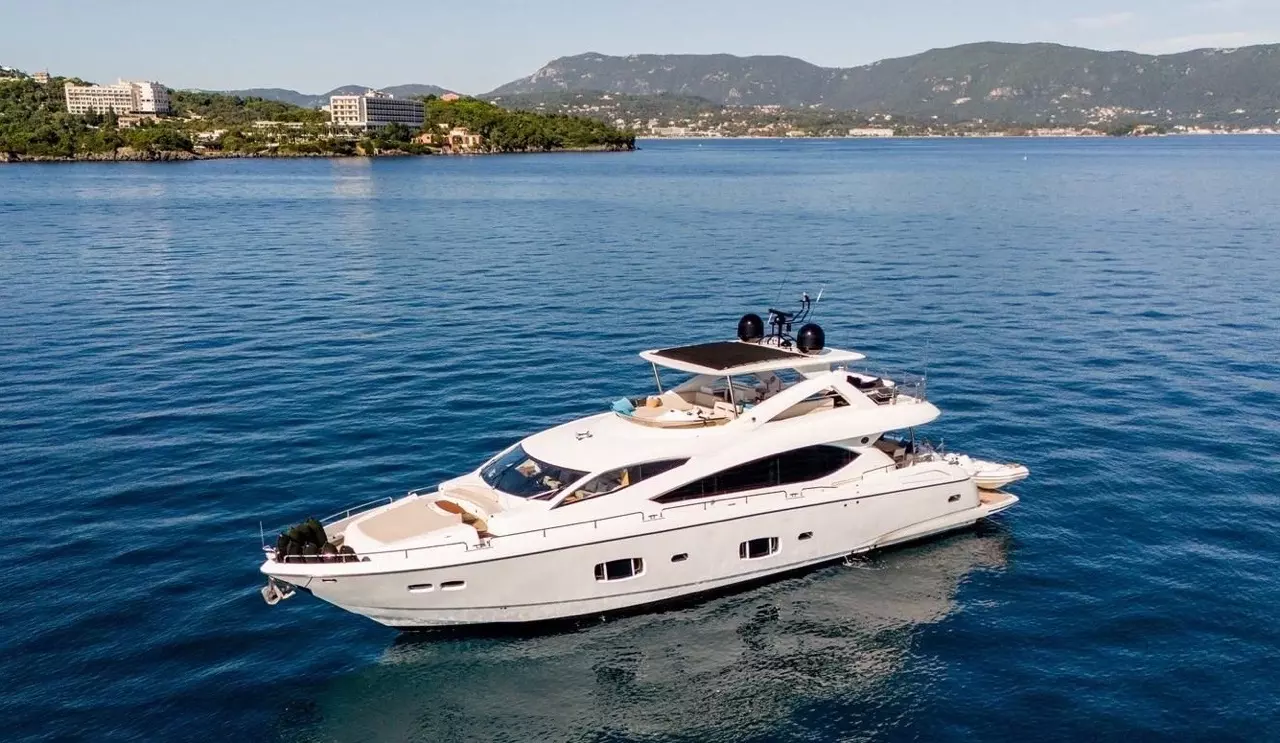 Shine R by Sunseeker - Special Offer for a private Motor Yacht Charter in Corfu with a crew