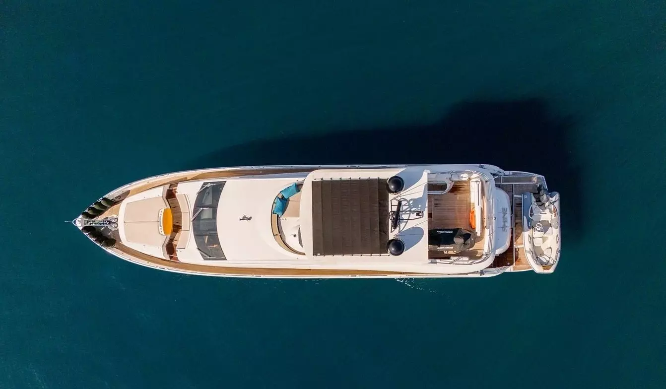 Shine R by Sunseeker - Special Offer for a private Motor Yacht Charter in Corfu with a crew