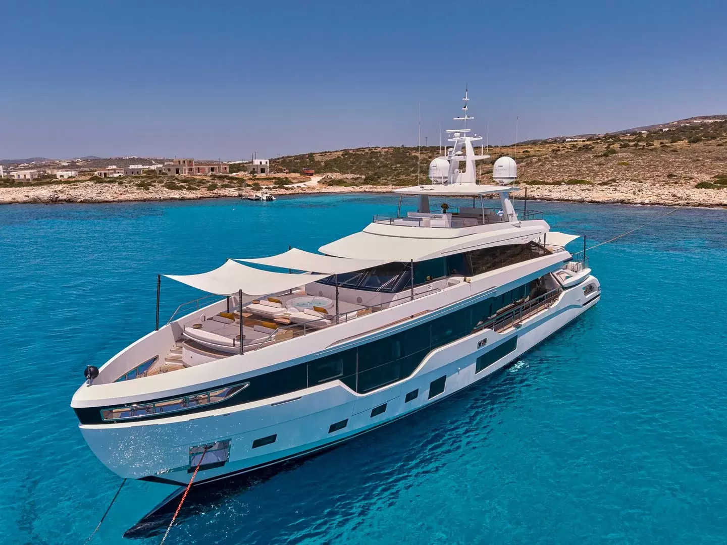 Volo Mare by Azimut - Special Offer for a private Superyacht Charter in Rhodes with a crew