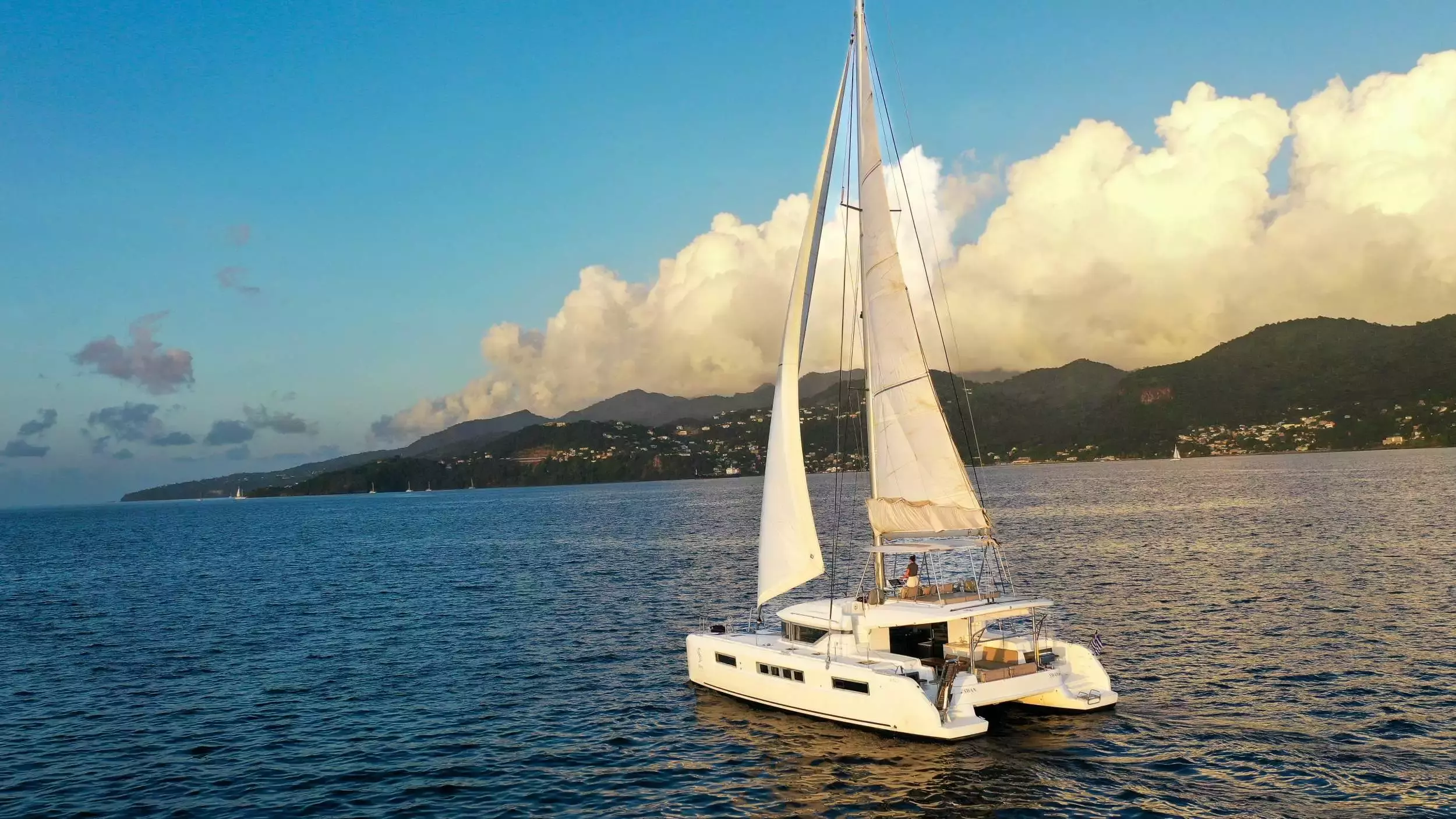 Swan by Lagoon - Top rates for a Charter of a private Sailing Catamaran in St Kitts and Nevis