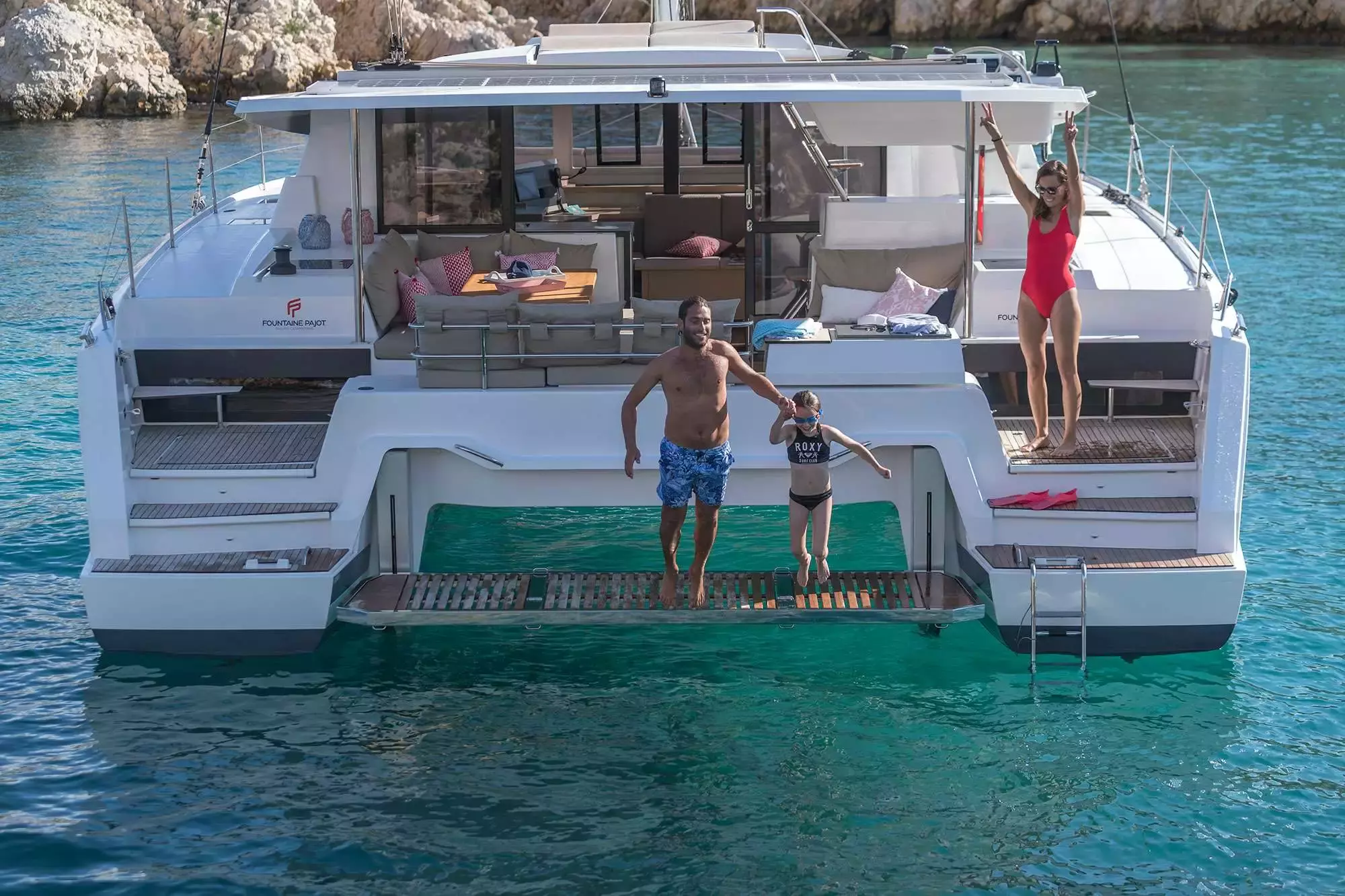 Rise by Fountaine Pajot - Special Offer for a private Sailing Catamaran Charter in St Georges with a crew