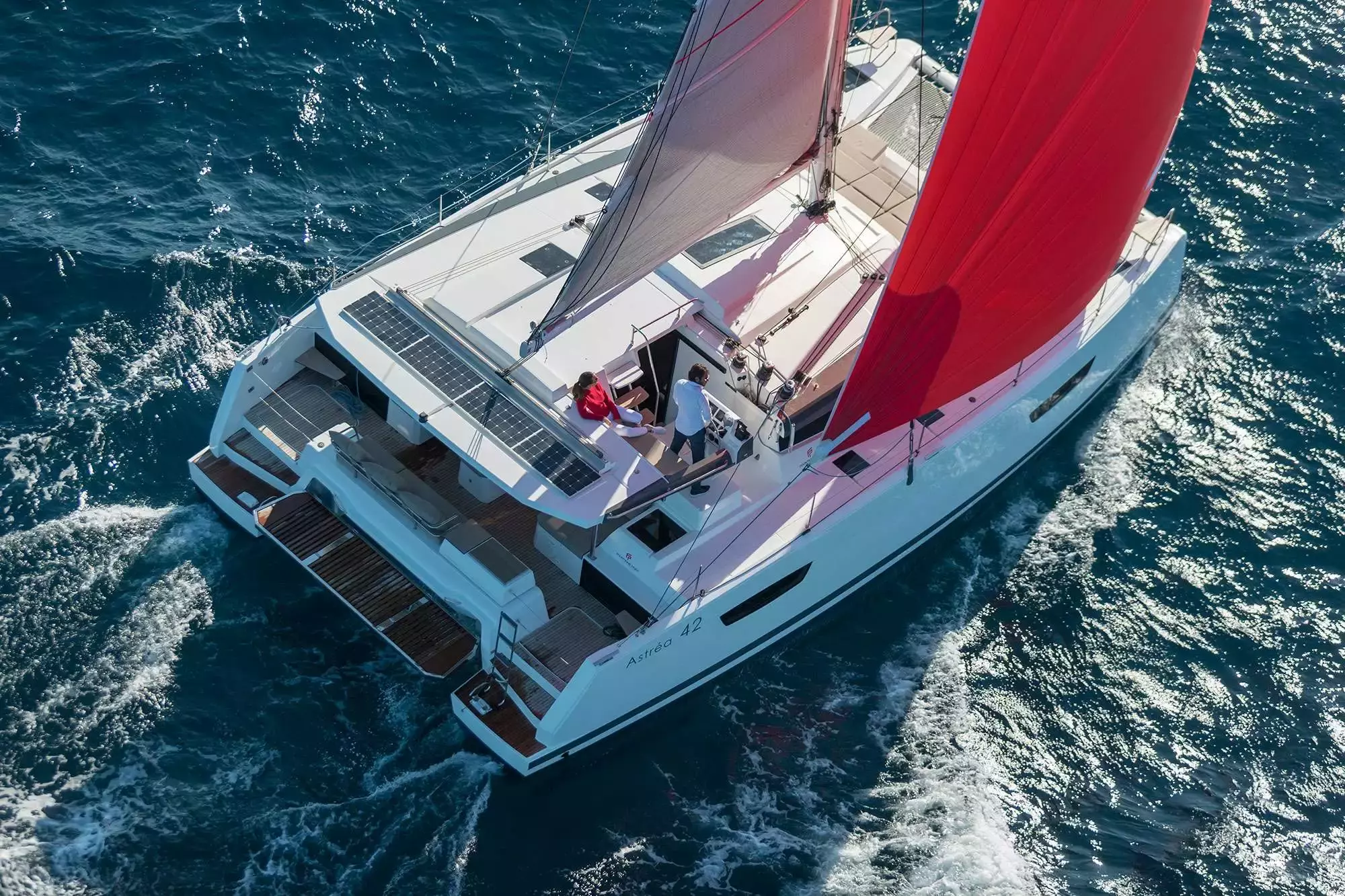 Rise by Fountaine Pajot - Special Offer for a private Sailing Catamaran Charter in St Georges with a crew