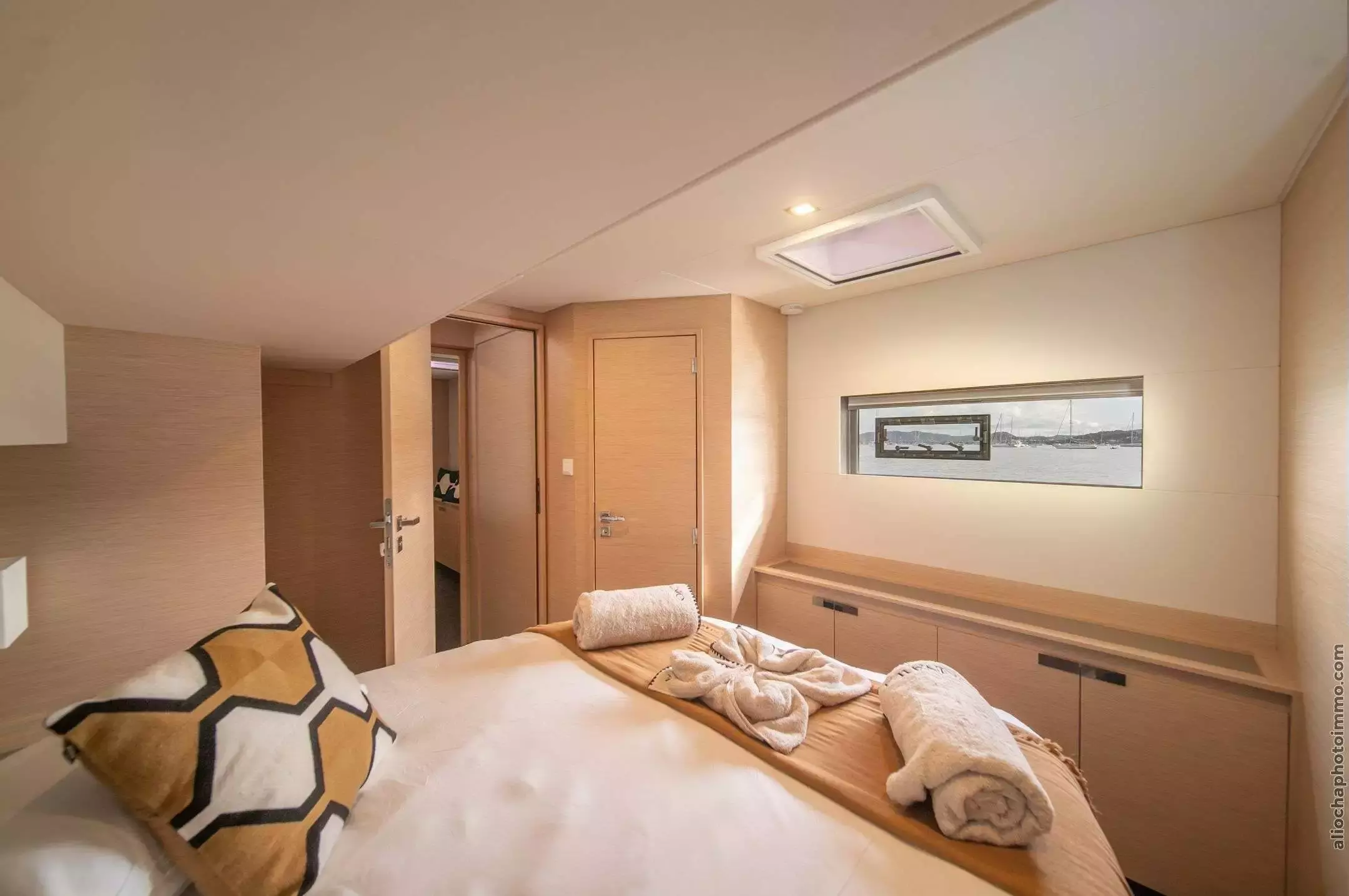 Okinawa by Fountaine Pajot - Special Offer for a private Sailing Catamaran Charter in Capri with a crew
