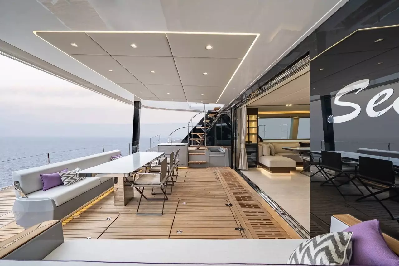 Sea Bliss by Sunreef Yachts - Special Offer for a private Luxury Catamaran Charter in Capri with a crew