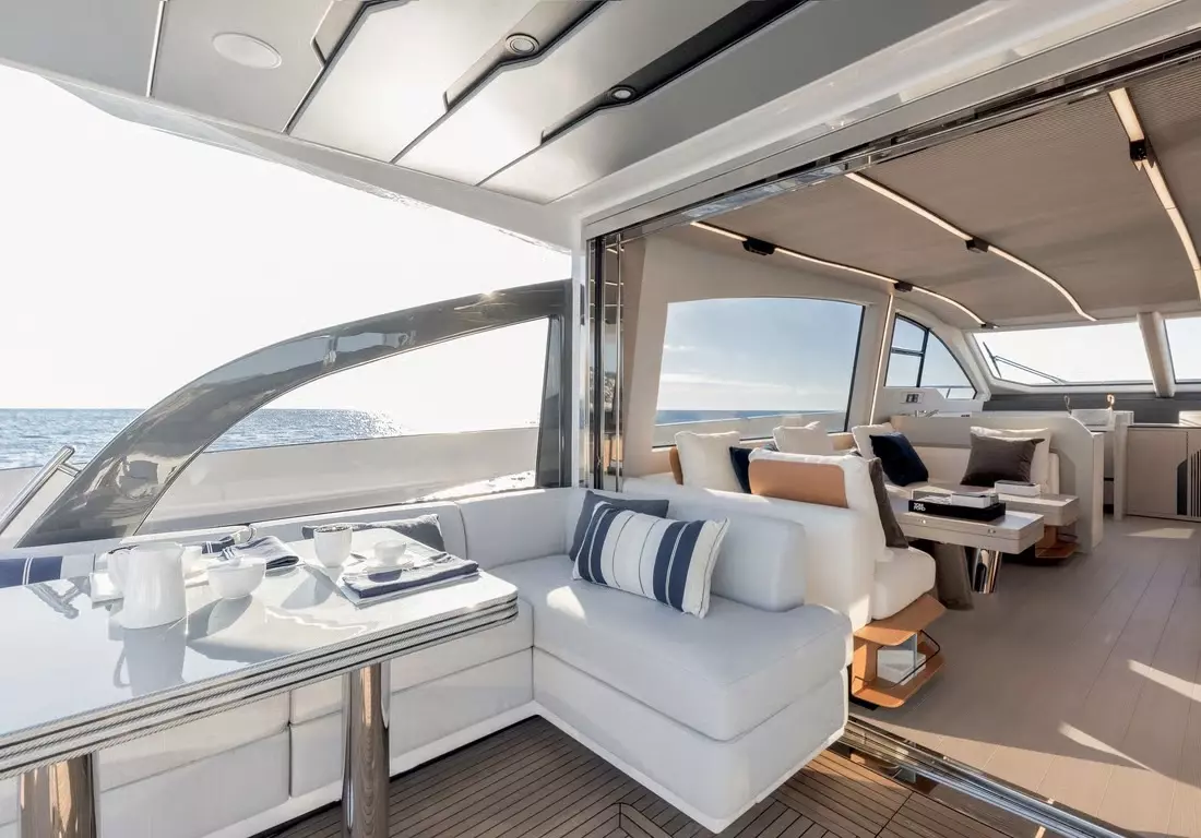 Ale II by Azimut - Special Offer for a private Motor Yacht Charter in Golfe-Juan with a crew