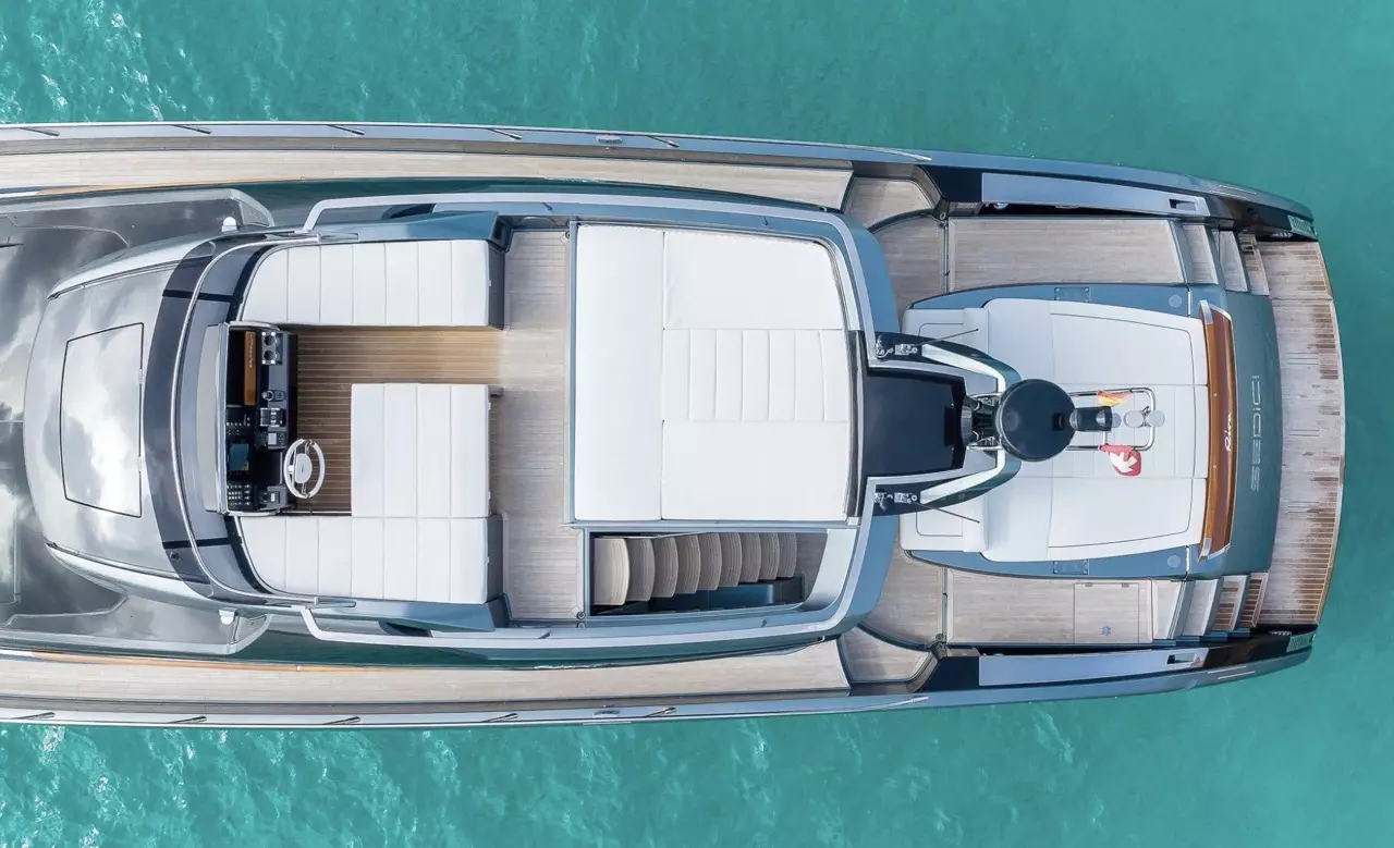 Sedici by Riva - Special Offer for a private Motor Yacht Charter in Capri with a crew