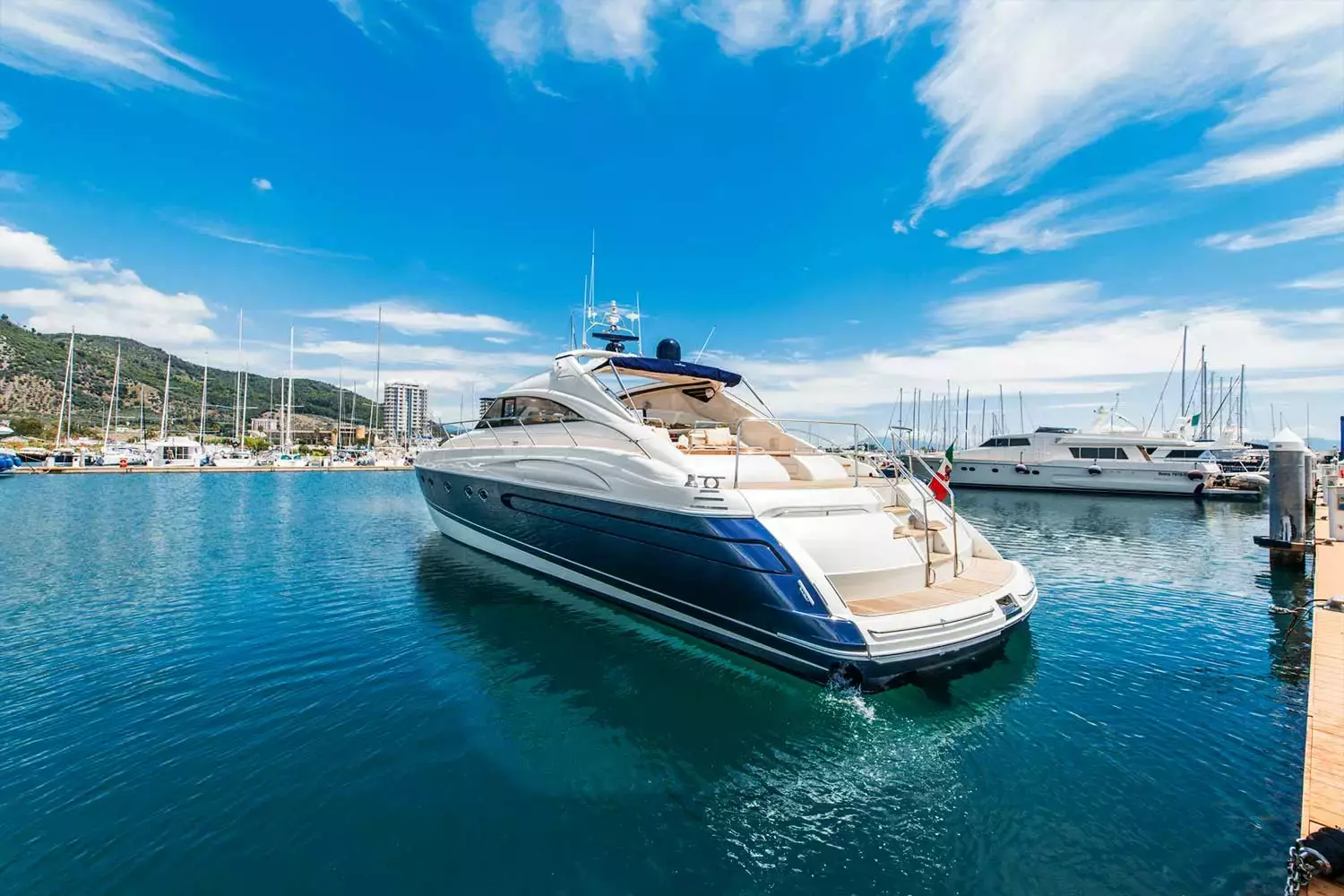 AS2 by Princess - Special Offer for a private Power Boat Charter in La Spezia with a crew
