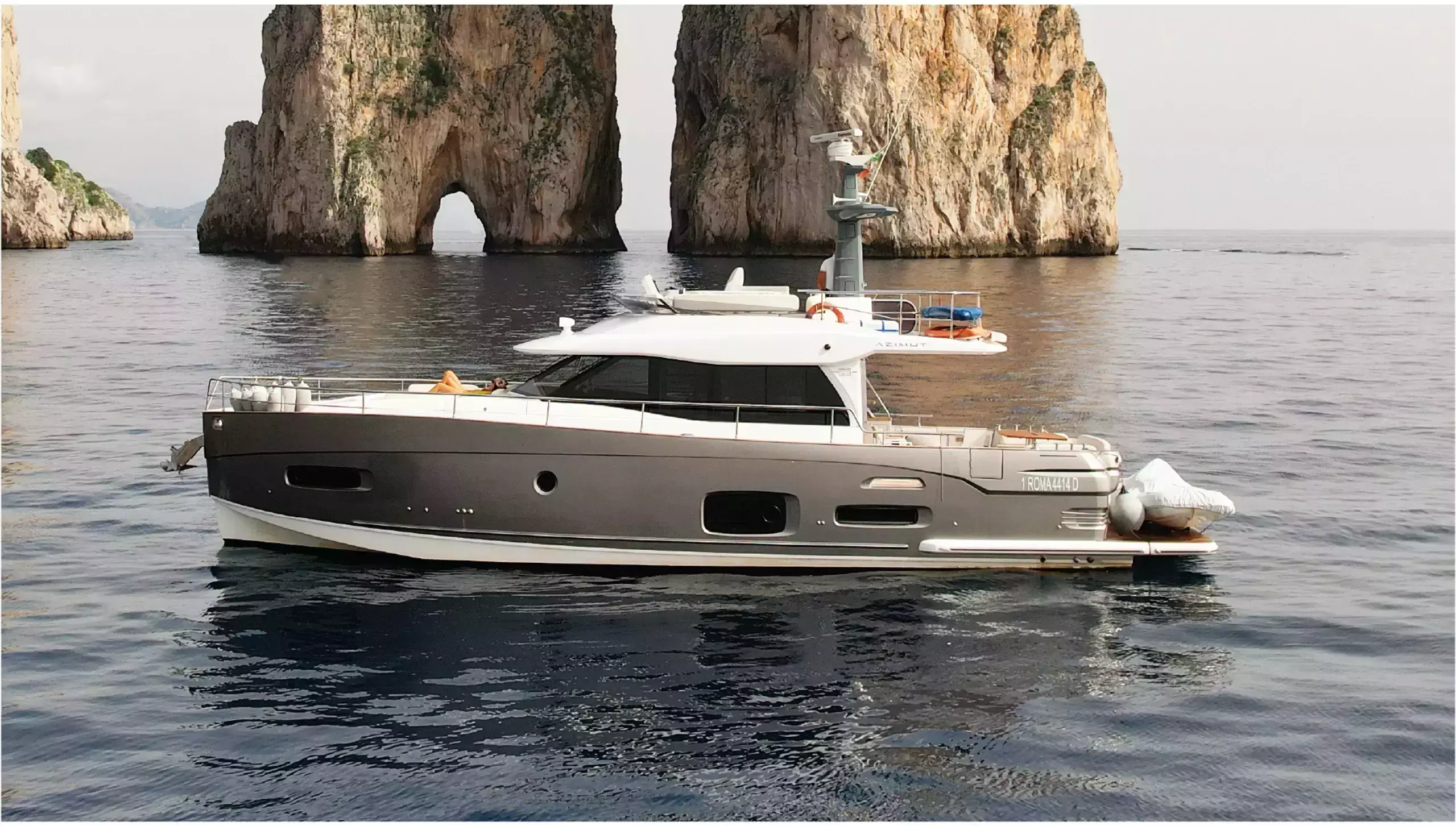 Magellano by Azimut - Special Offer for a private Power Boat Charter in La Spezia with a crew