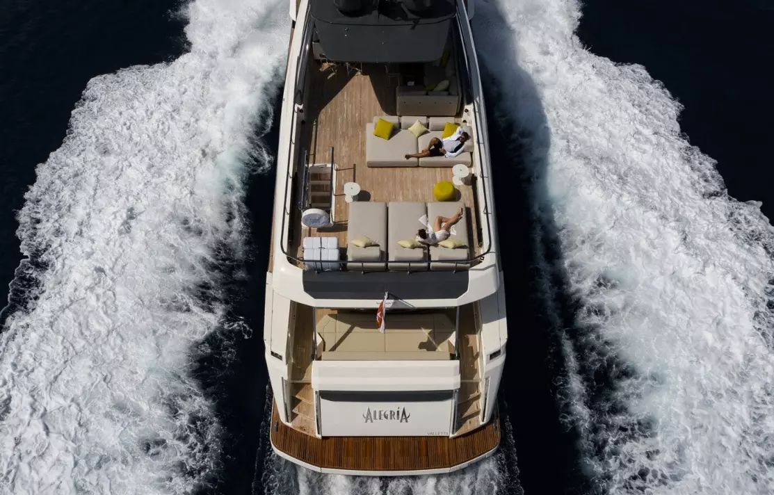 Allegria II by Ferretti - Special Offer for a private Superyacht Charter in Naples with a crew