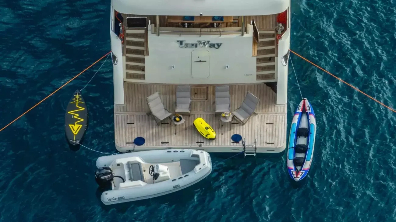 Tanway by Custom Made - Special Offer for a private Motor Yacht Charter in Antalya with a crew