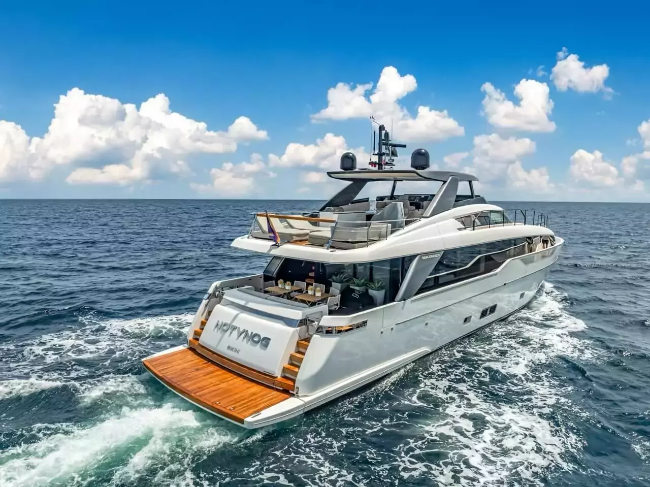 Notynog by Sanlorenzo - Special Offer for a private Motor Yacht Charter in Golfe-Juan with a crew
