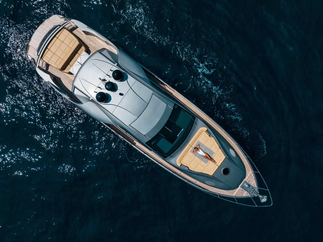 Veles by Pershing - Special Offer for a private Motor Yacht Charter in Golfe-Juan with a crew