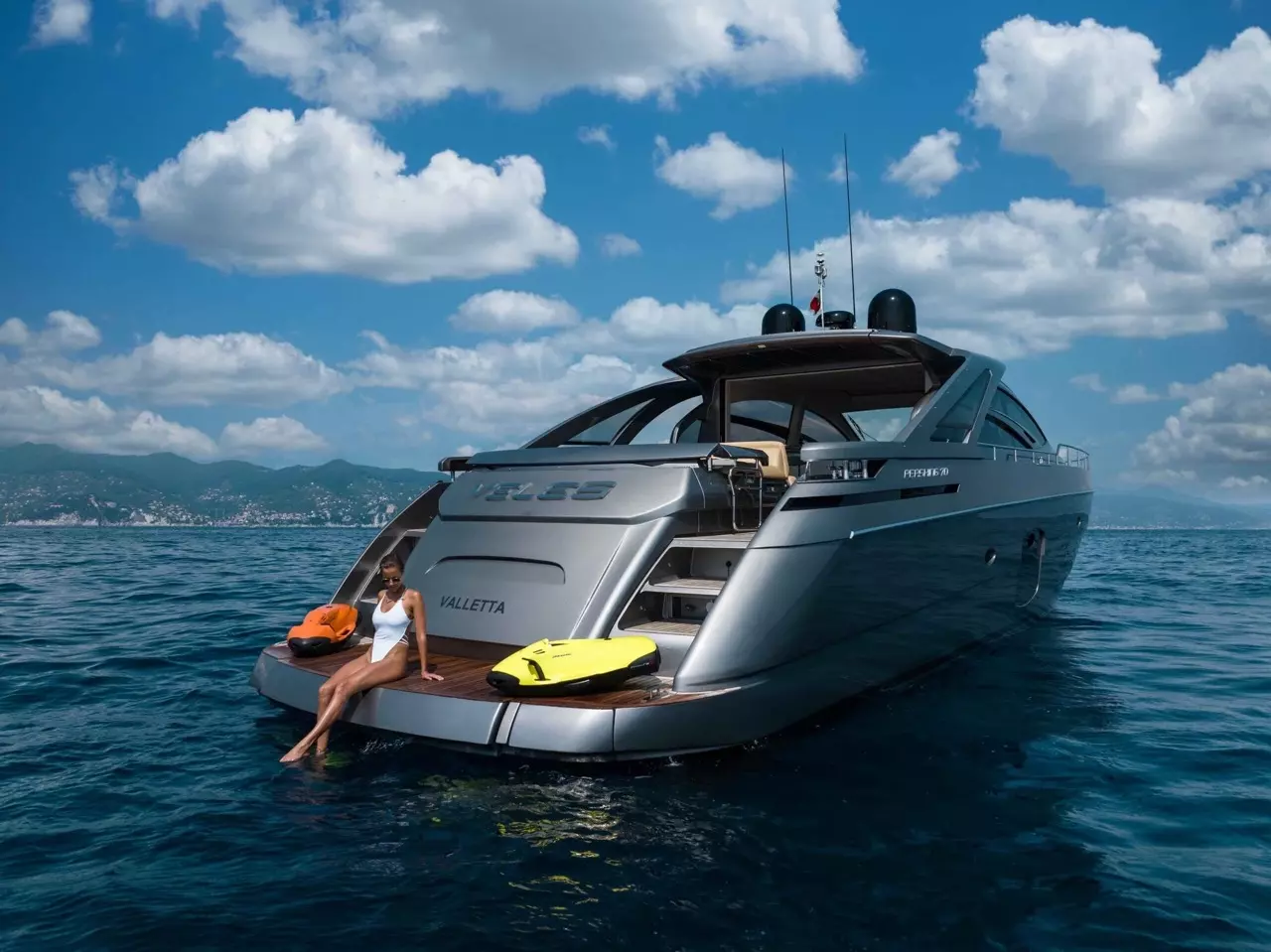 Veles by Pershing - Special Offer for a private Motor Yacht Charter in Golfe-Juan with a crew