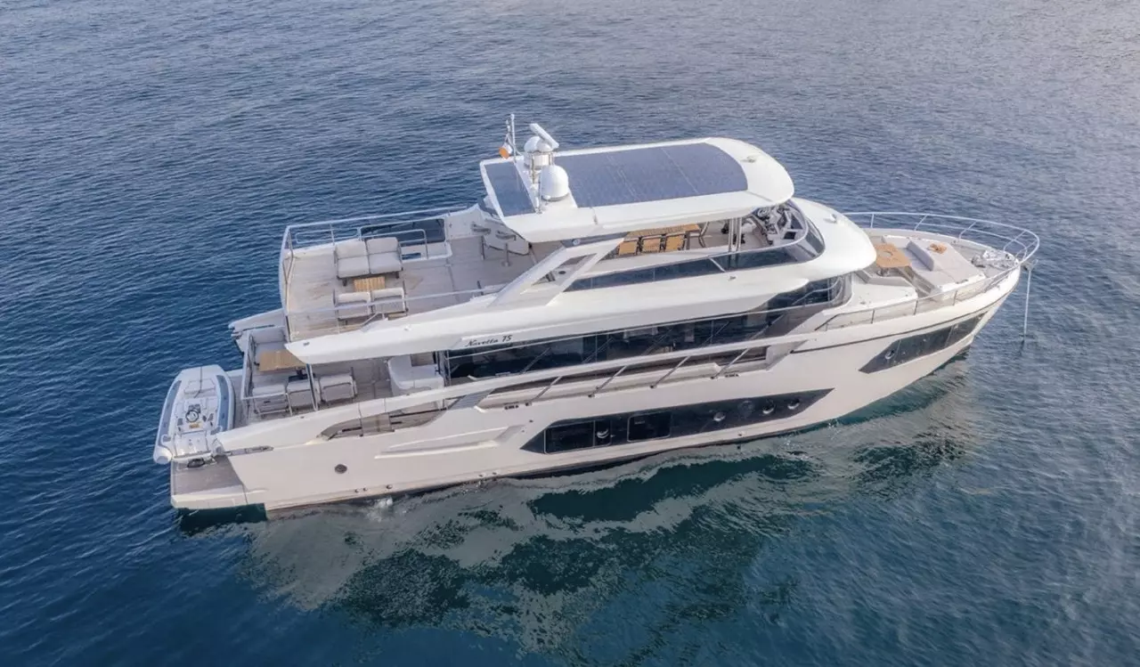 Semela by Absolute Yachts - Special Offer for a private Motor Yacht Charter in Golfe-Juan with a crew