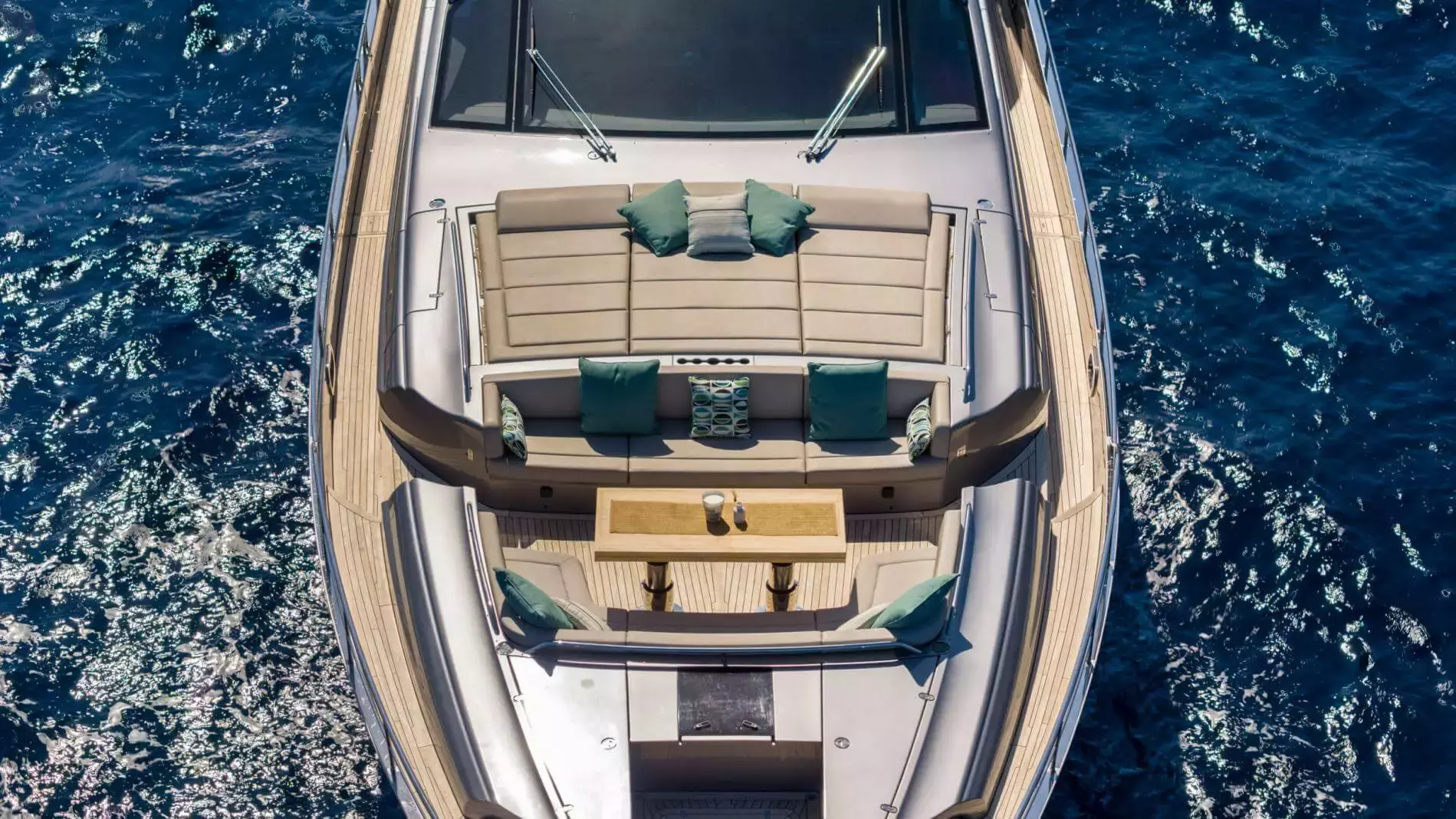 Just 4 by Pershing - Special Offer for a private Motor Yacht Charter in Golfe-Juan with a crew