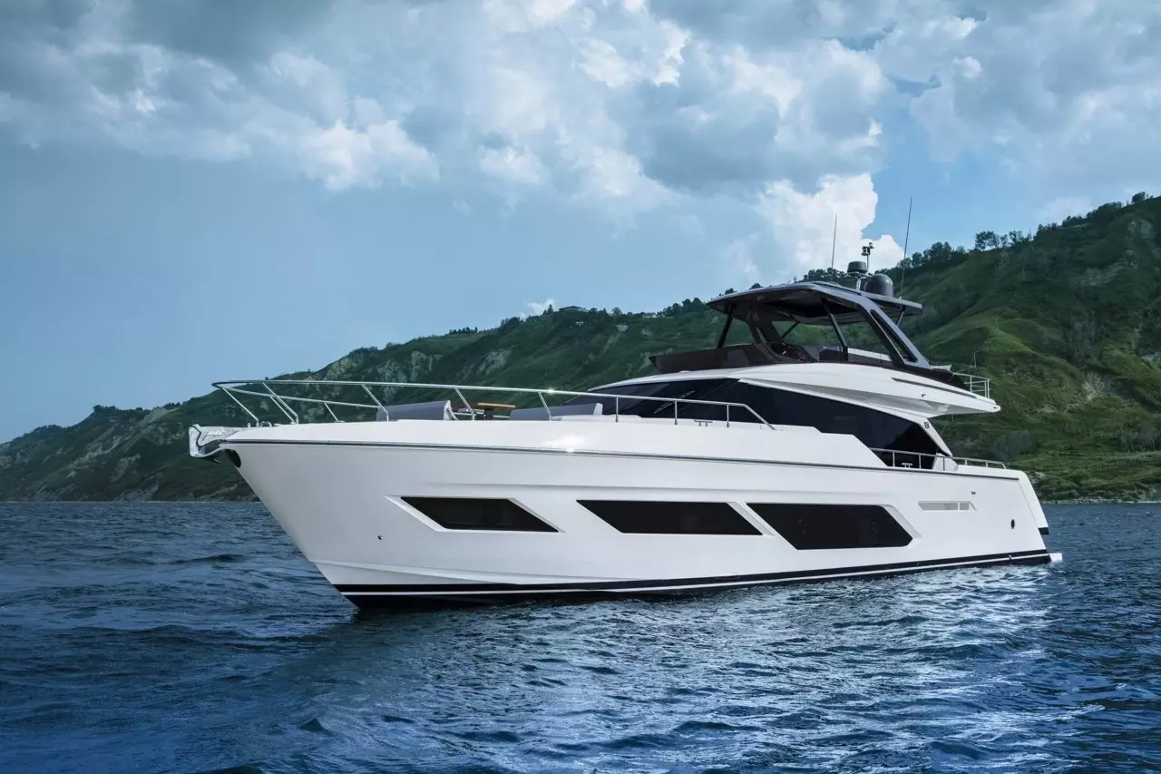 Ermete by Ferretti - Special Offer for a private Motor Yacht Charter in Sicily with a crew