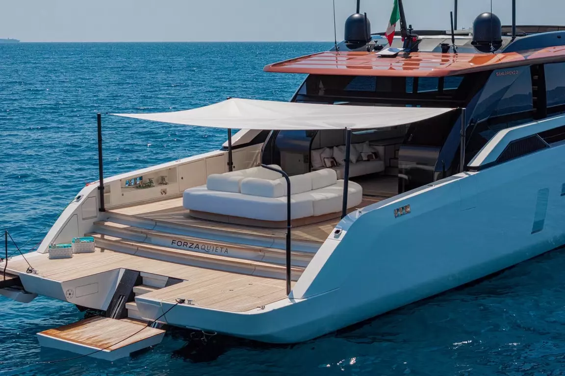 Forza Quieta by Sanlorenzo - Special Offer for a private Motor Yacht Charter in Sicily with a crew