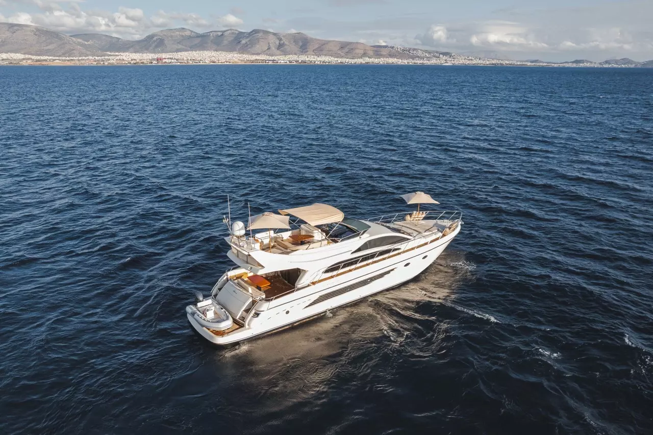 Eterno by Riva - Special Offer for a private Motor Yacht Charter in Lefkada with a crew
